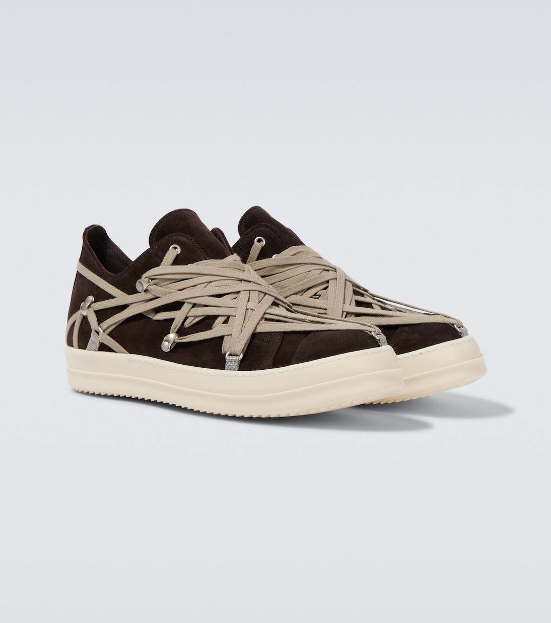 Megalace suede sneakers | Rick Owens
