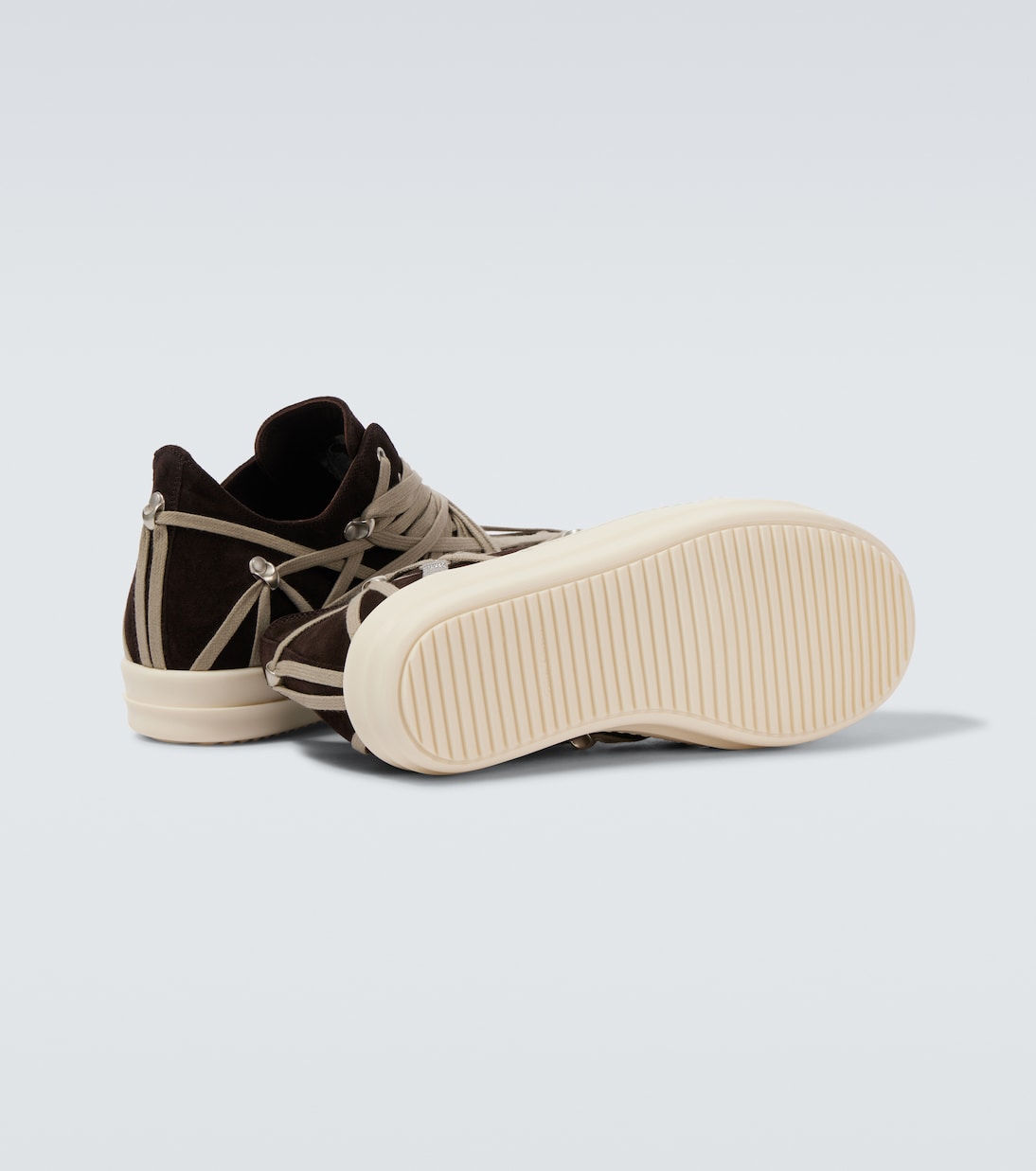 Megalace suede sneakers | Rick Owens
