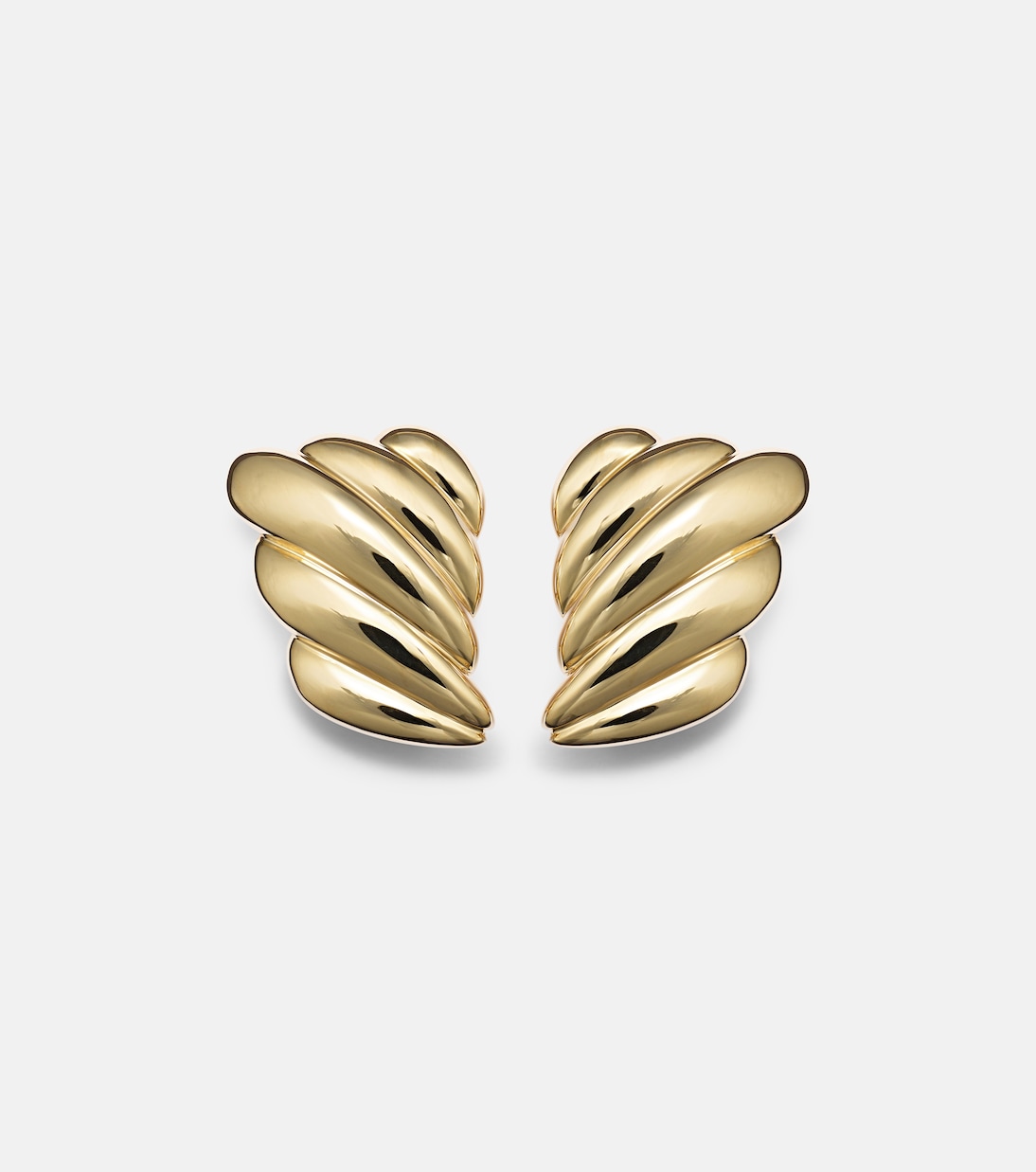 Boucles d'oreilles Croissant Large en or 18 ct | Anita Ko