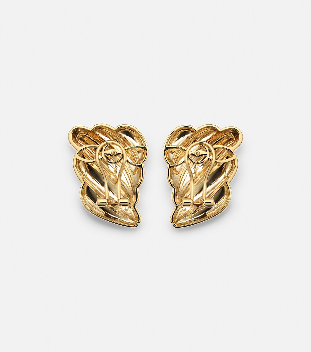 Boucles d'oreilles Croissant Large en or 18 ct | Anita Ko