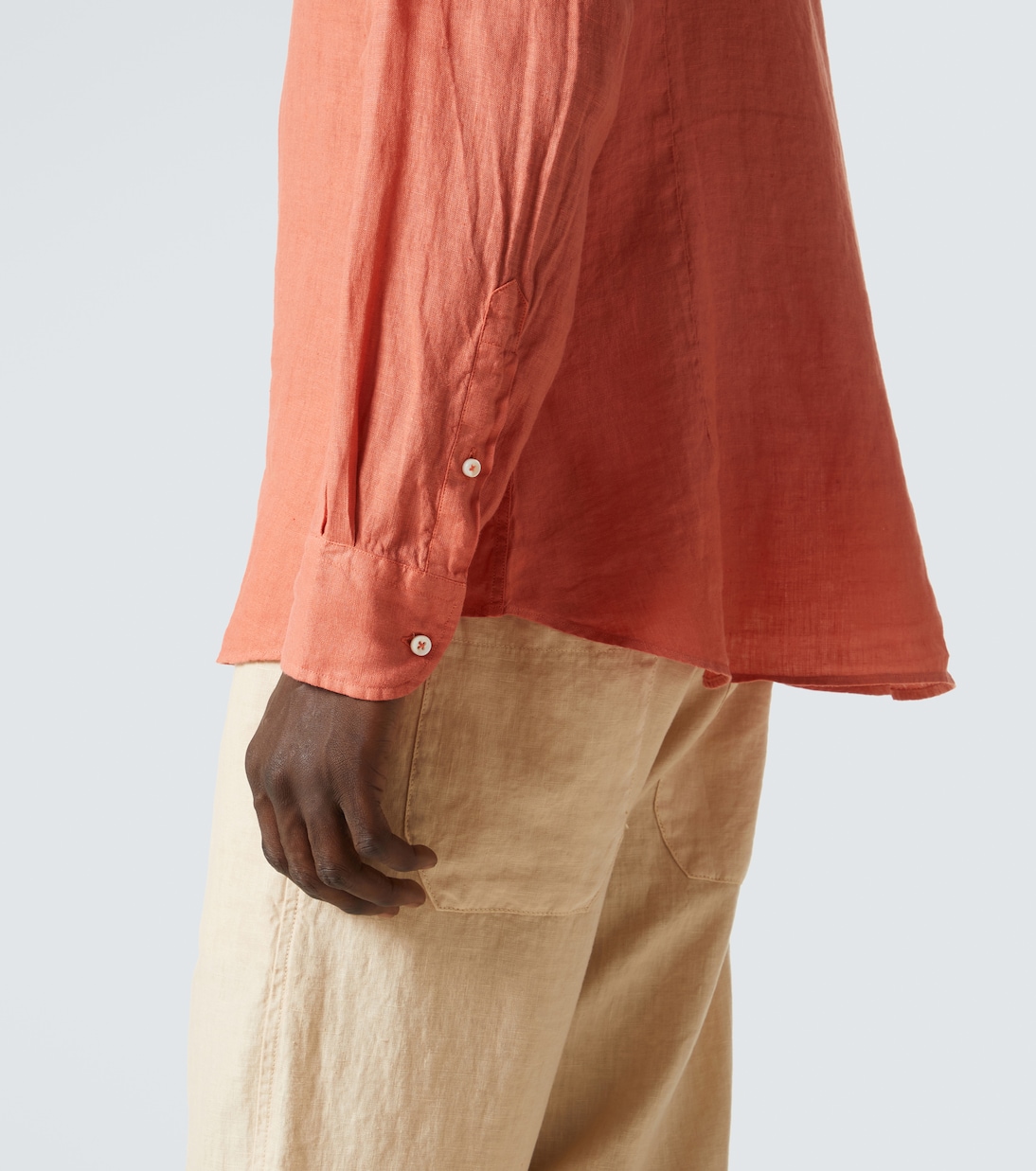 Camicia Oxford in lino | Fedeli