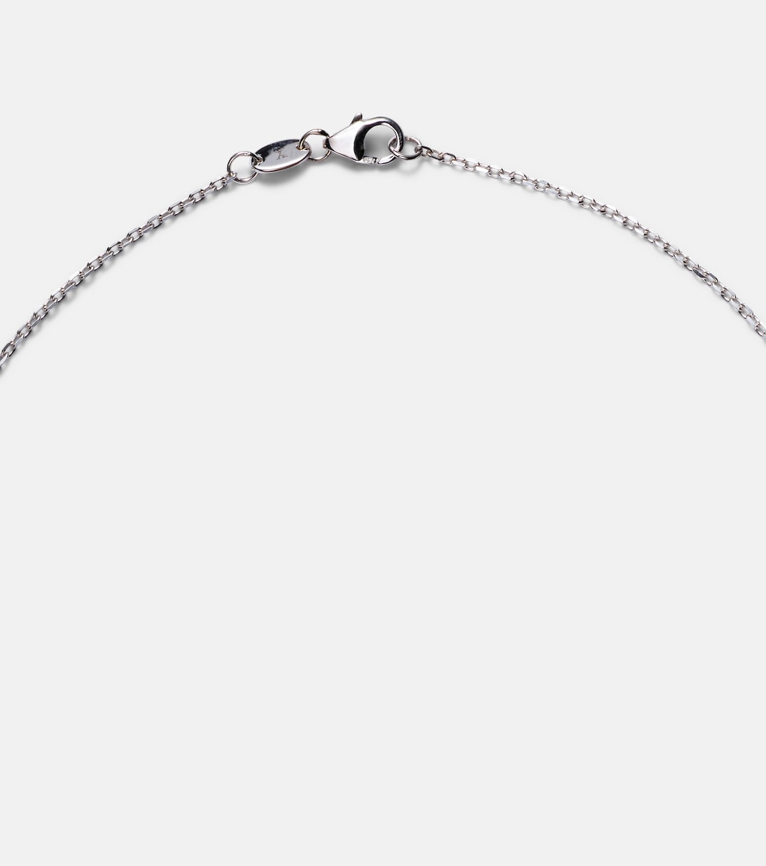 Collana Reign Supreme in oro bianco 18kt con diamanti e zaffiro | Yeprem
