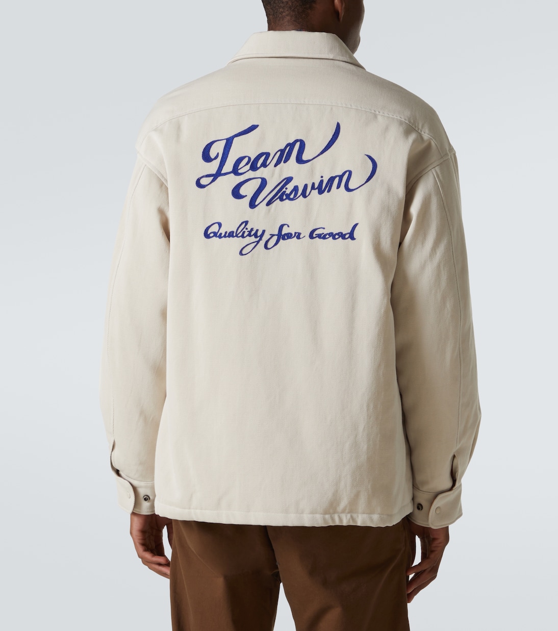 Westwood Team wool and linen down jacket | Visvim