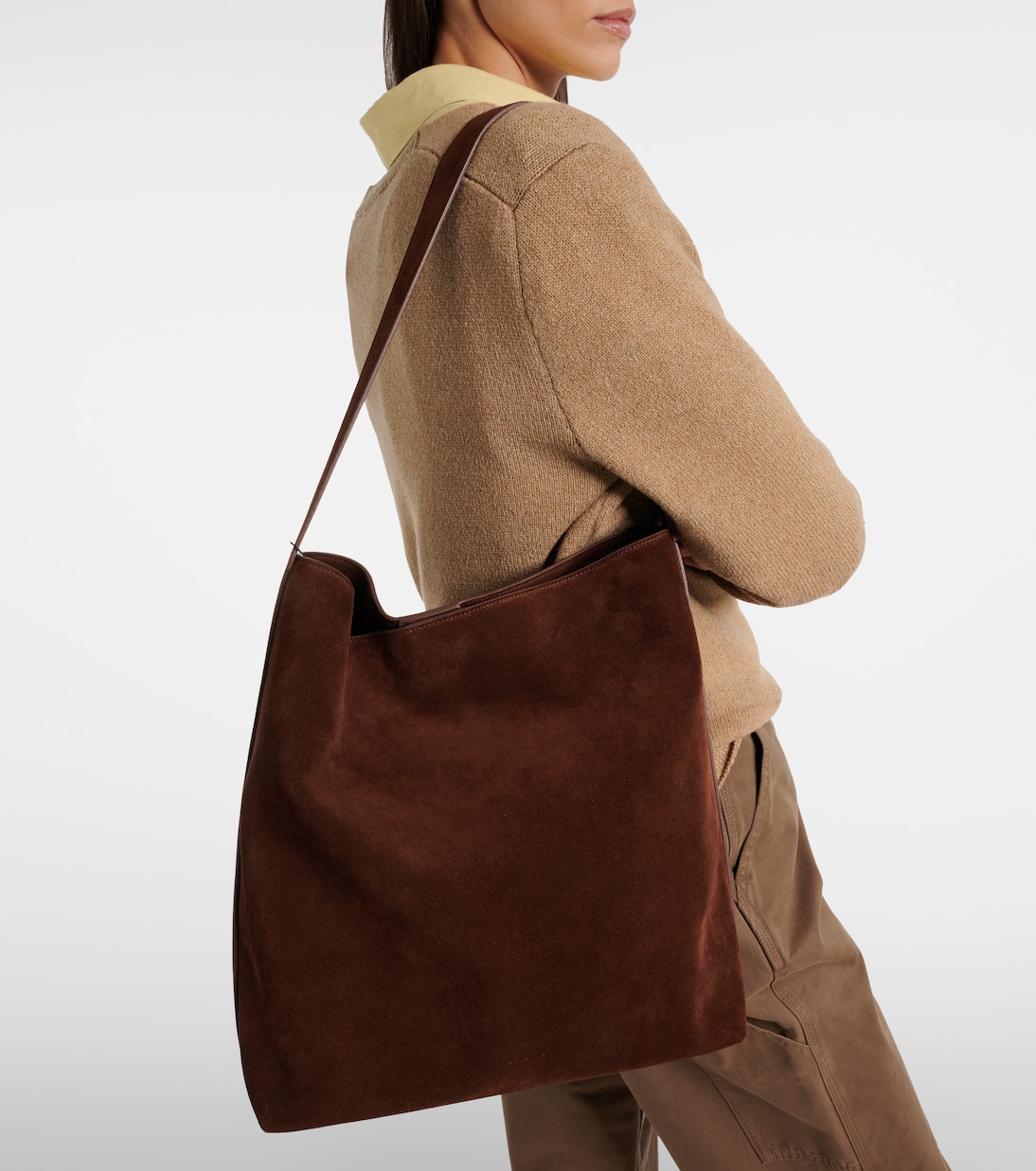 Sac Supple suede tote bag | Aesther Ekme