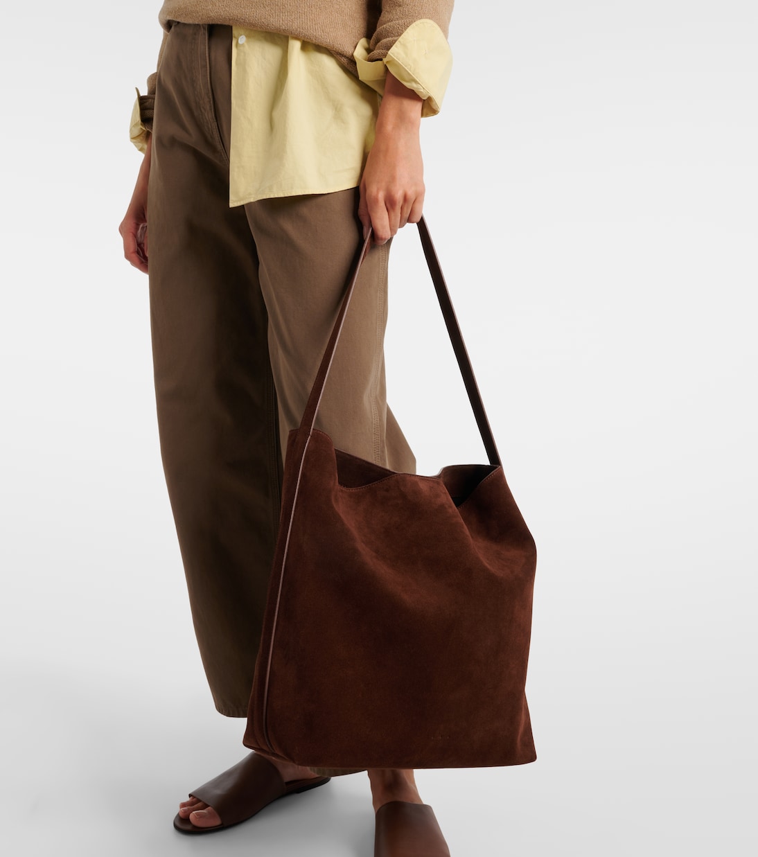 Sac Supple suede tote bag | Aesther Ekme