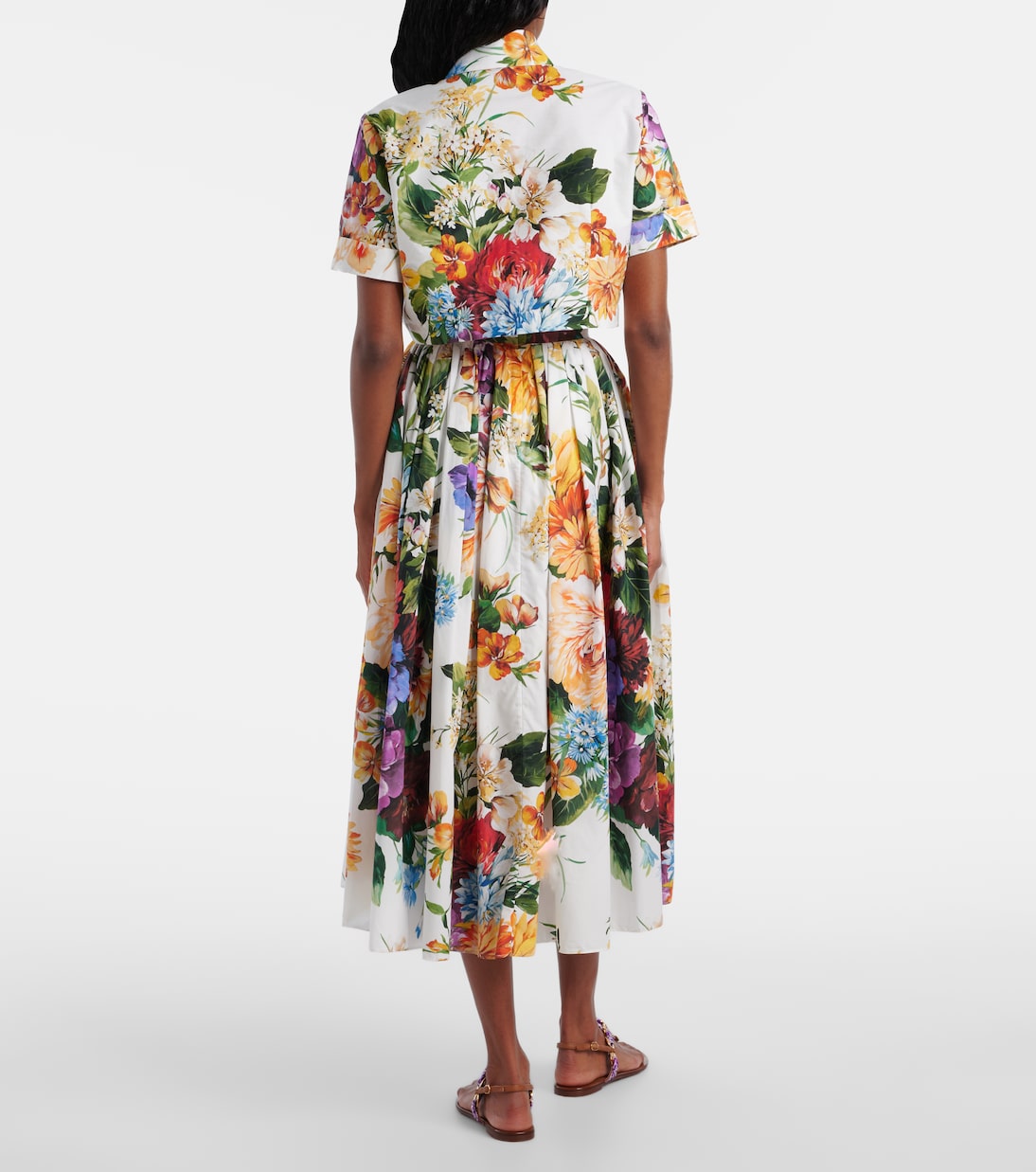 Cropped-Hemd aus Baumwolle | Dolce&Gabbana