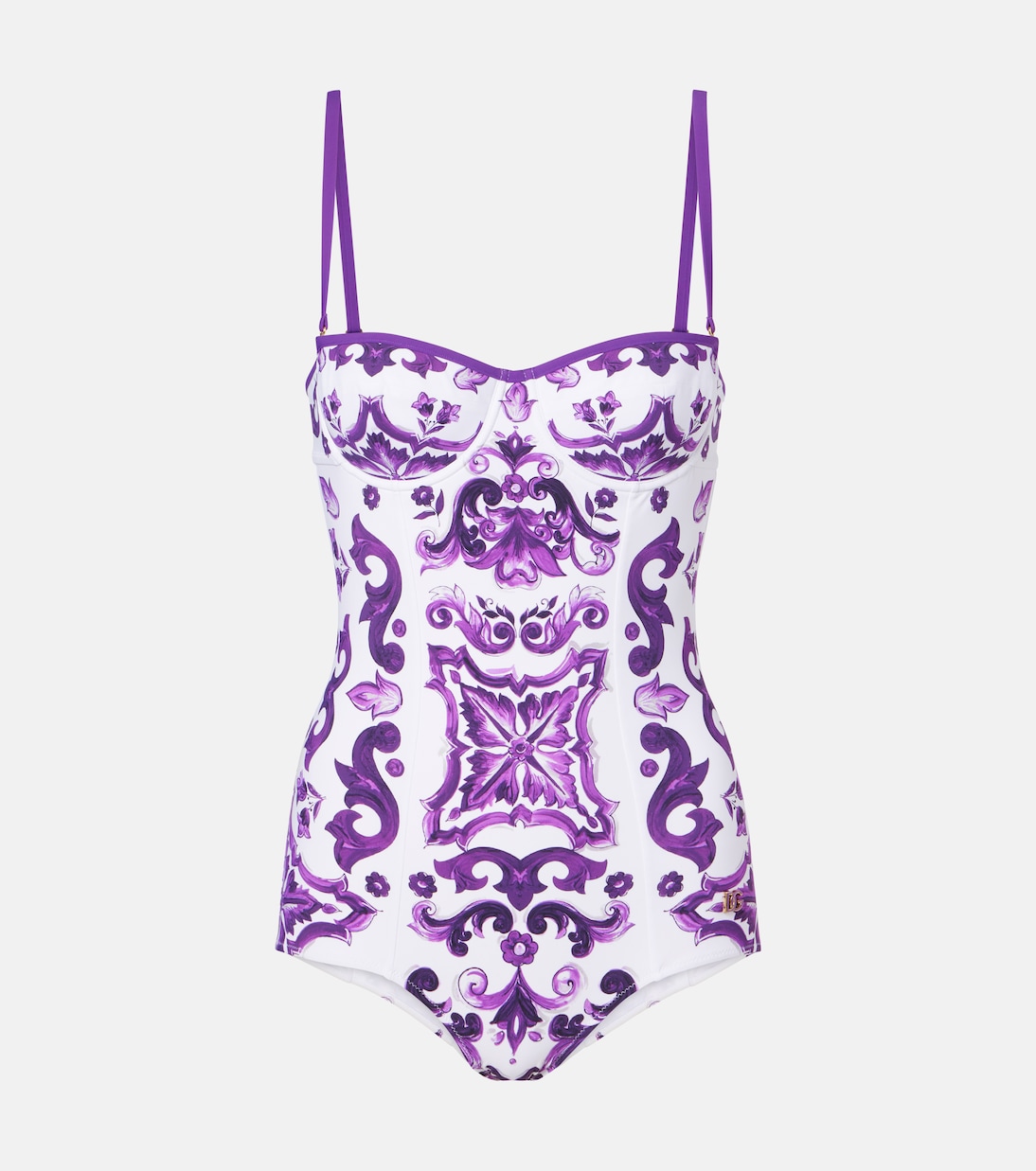 Majolica balconette swimsuit | Dolce&Gabbana