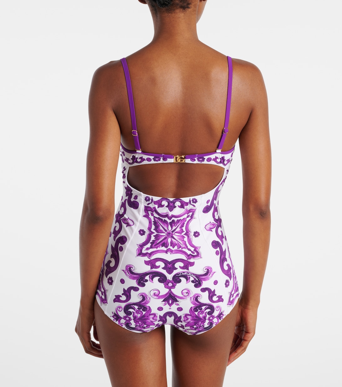 Majolica balconette swimsuit | Dolce&Gabbana