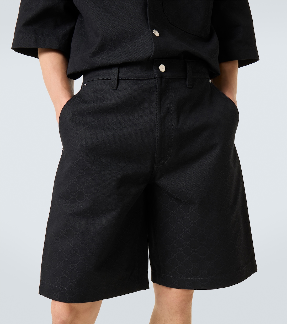 GG cotton jacquard shorts | Gucci
