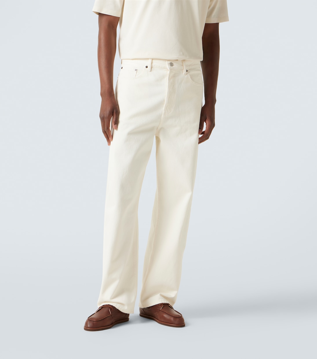 High-Rise Wide-Leg Jeans The Baggy | Frame