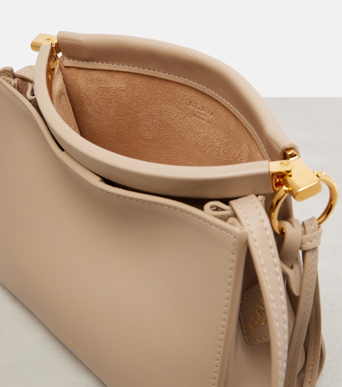 Le Click Small leather shoulder bag | Alaïa