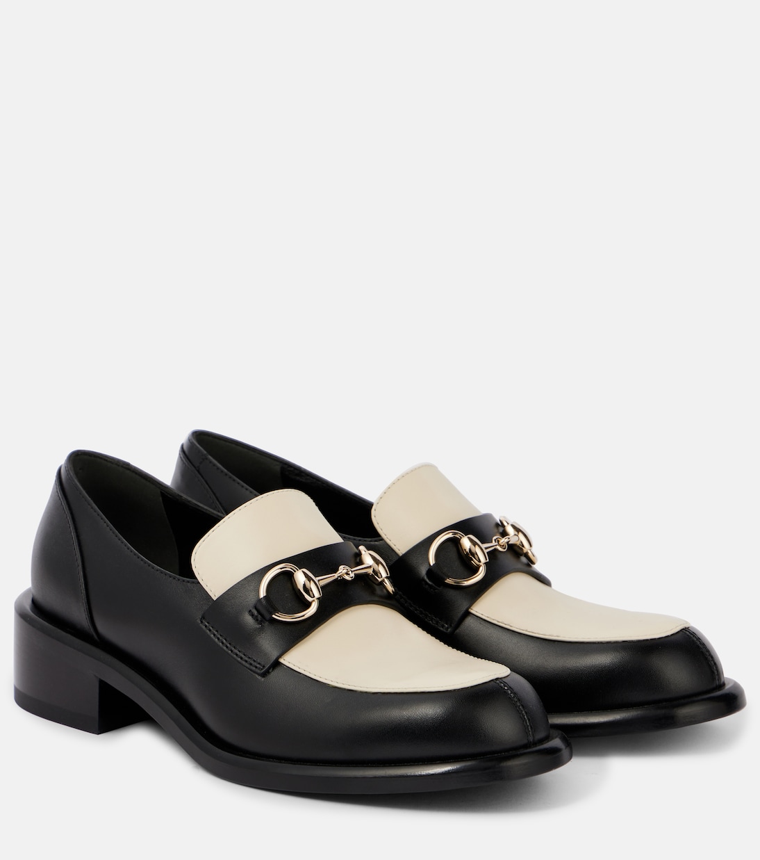 Horsebit leather loafers | Gucci
