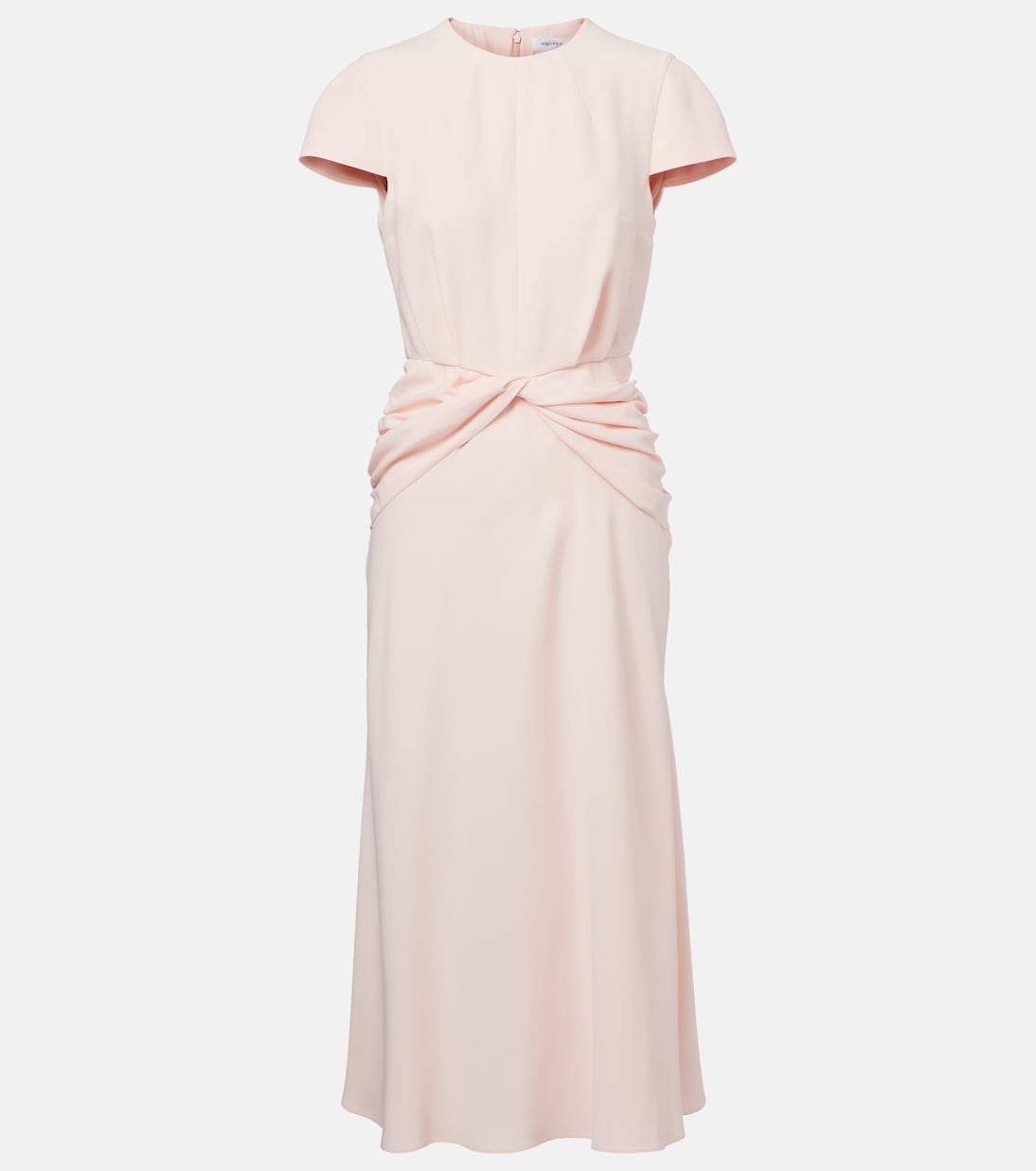 Crêpe midi dress | McQueen