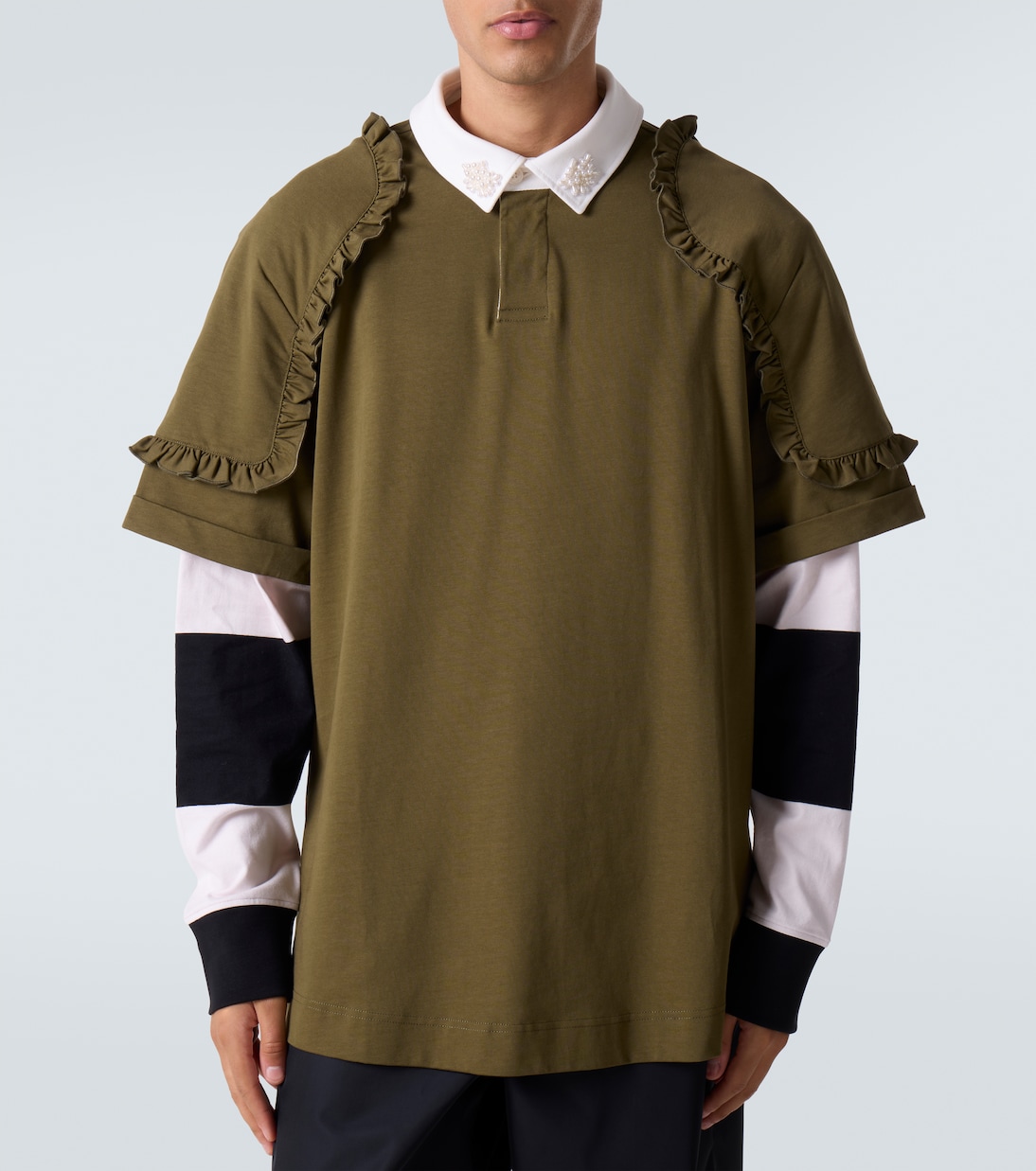 Polohemd aus Baumwoll-Jersey | Simone Rocha