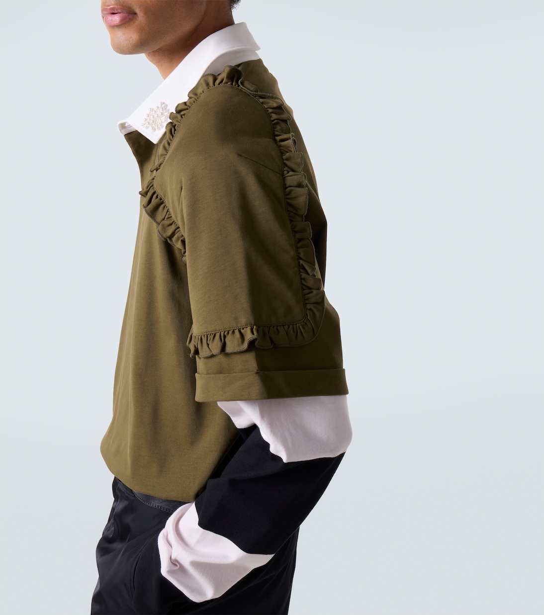 Polohemd aus Baumwoll-Jersey | Simone Rocha
