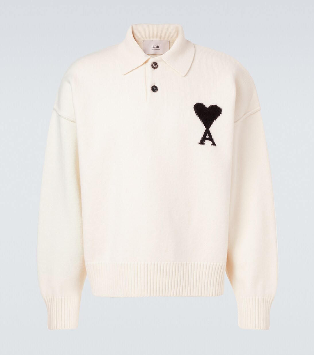 Polo Ami de Coeur de lana virgen | Ami Paris