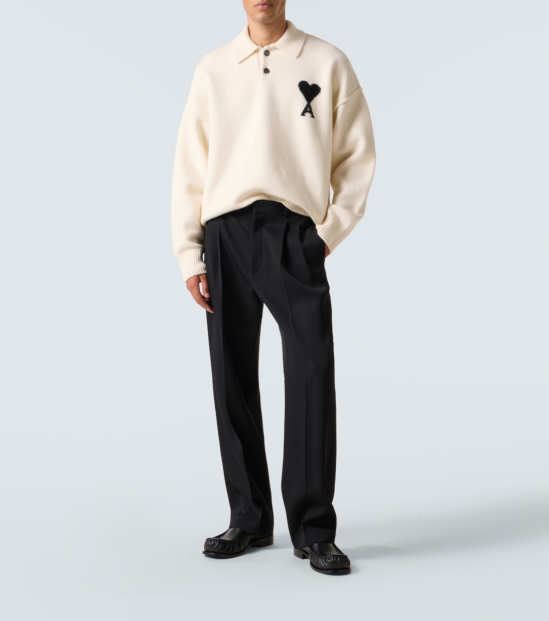 Polo Ami de Coeur de lana virgen | Ami Paris