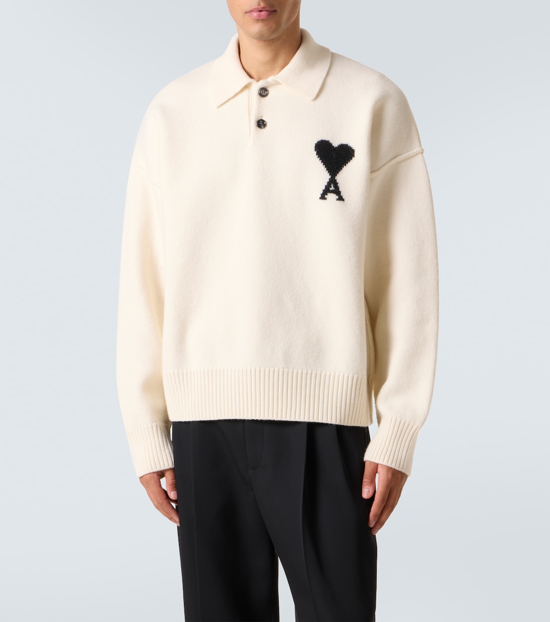Polo Ami de Coeur de lana virgen | Ami Paris