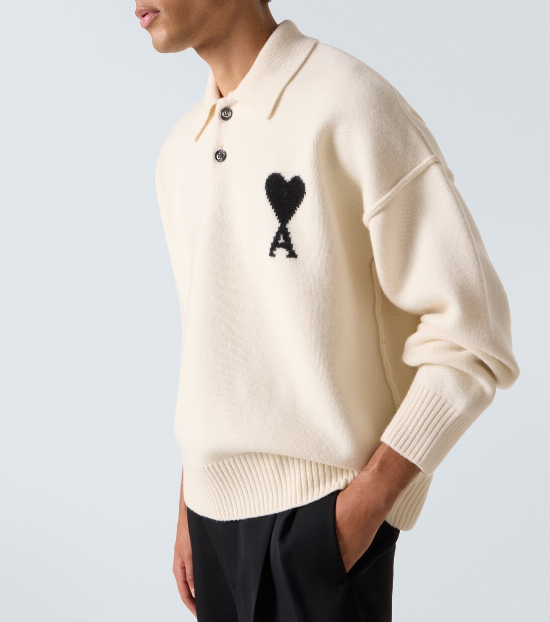 Polo Ami de Coeur de lana virgen | Ami Paris