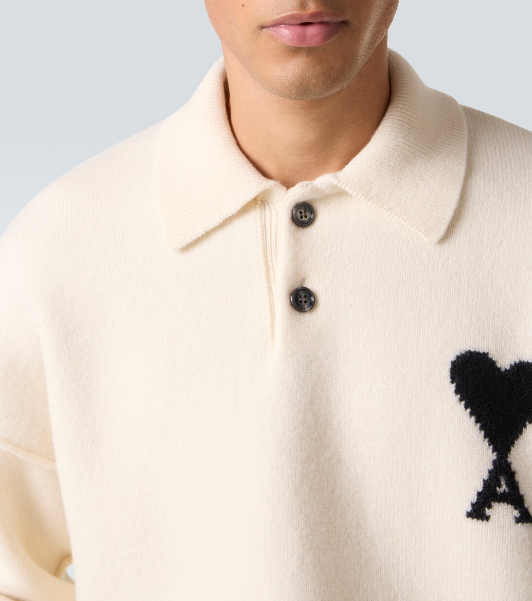 Polo Ami de Coeur de lana virgen | Ami Paris