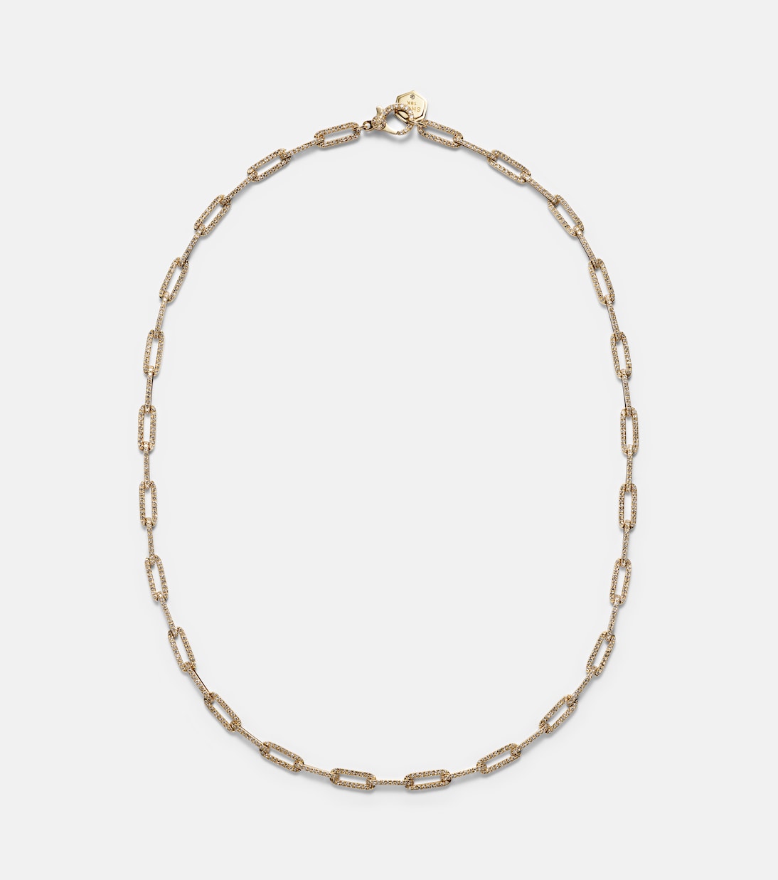 Collana a catena in oro 18kt con diamanti | Shay Jewelry