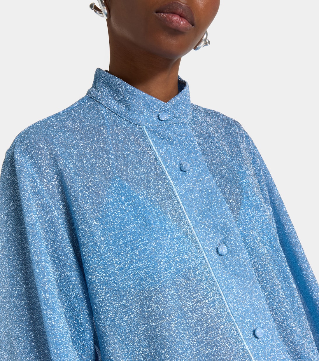 Camisa Lumière Plumage con plumas | Oséree