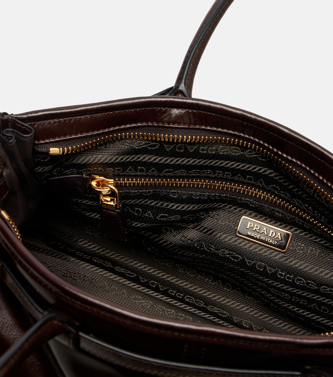 Schultertasche Bonnie Medium aus Leder | Prada