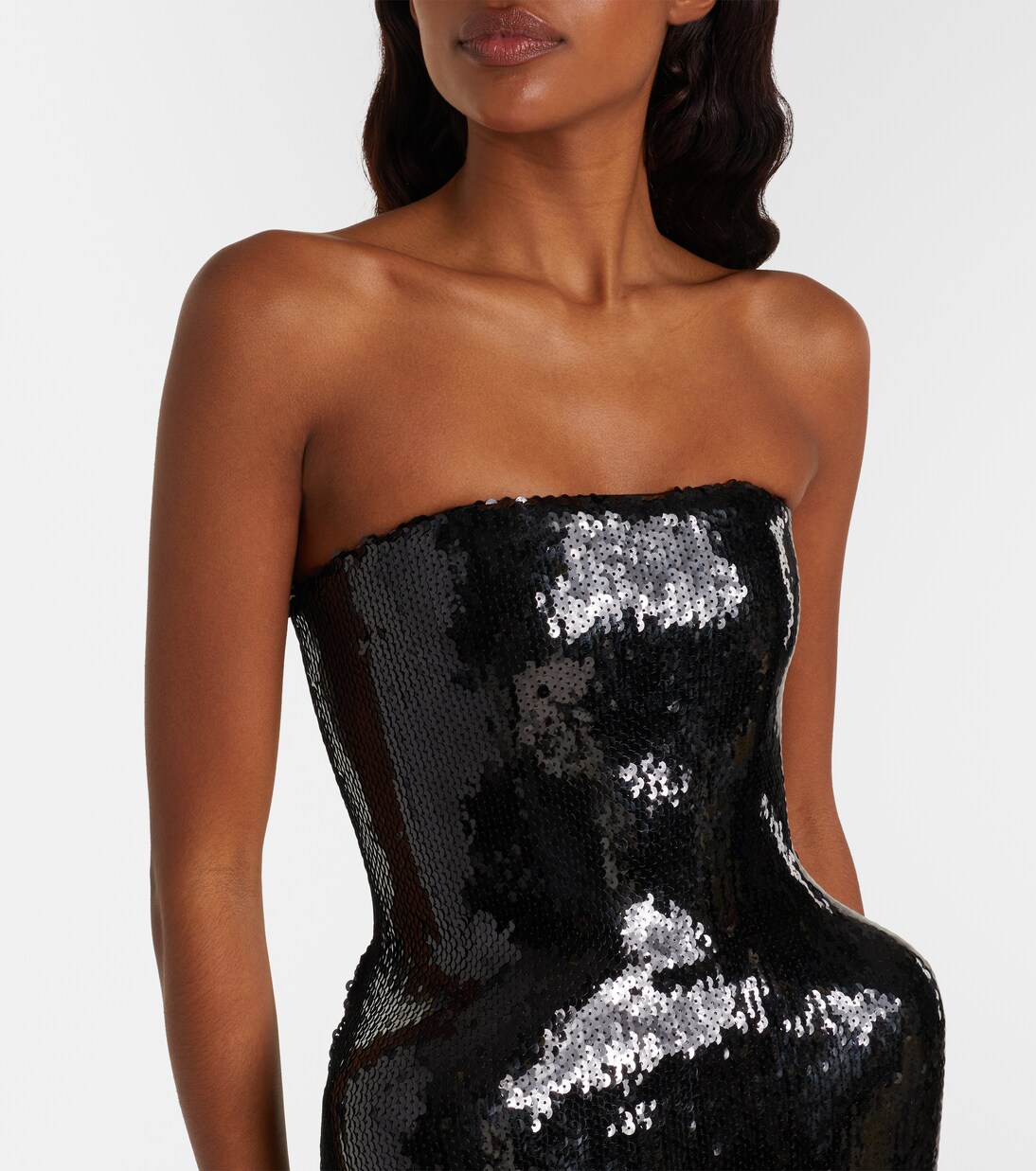 Sequined bustier dress | David Koma