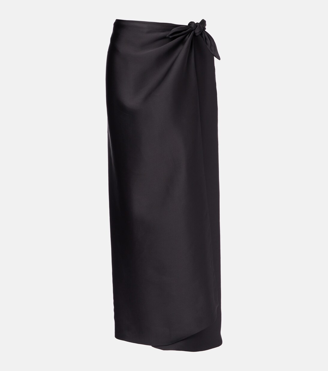 Jupe longue Corina en satin | Loro Piana