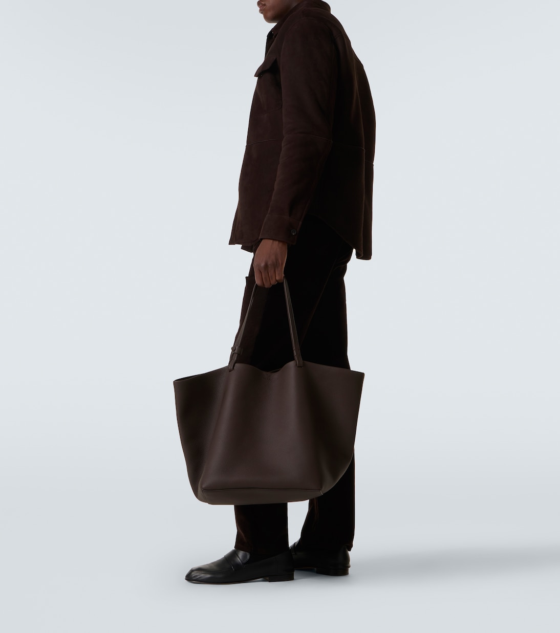 Park XL leather tote bag | The Row