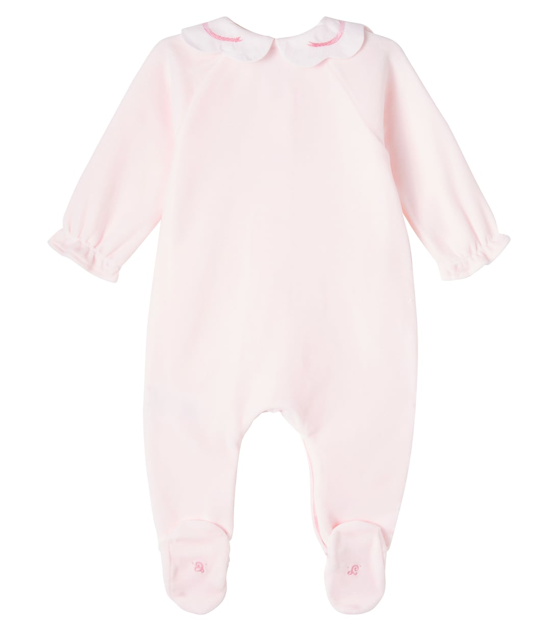 Baby bow-detail cotton-blend onesie | Tartine et Chocolat