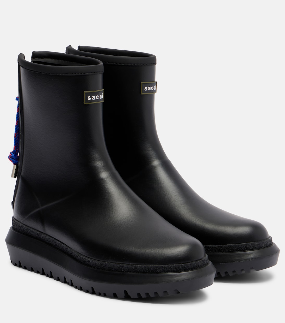 Logo ankle boots | Sacai