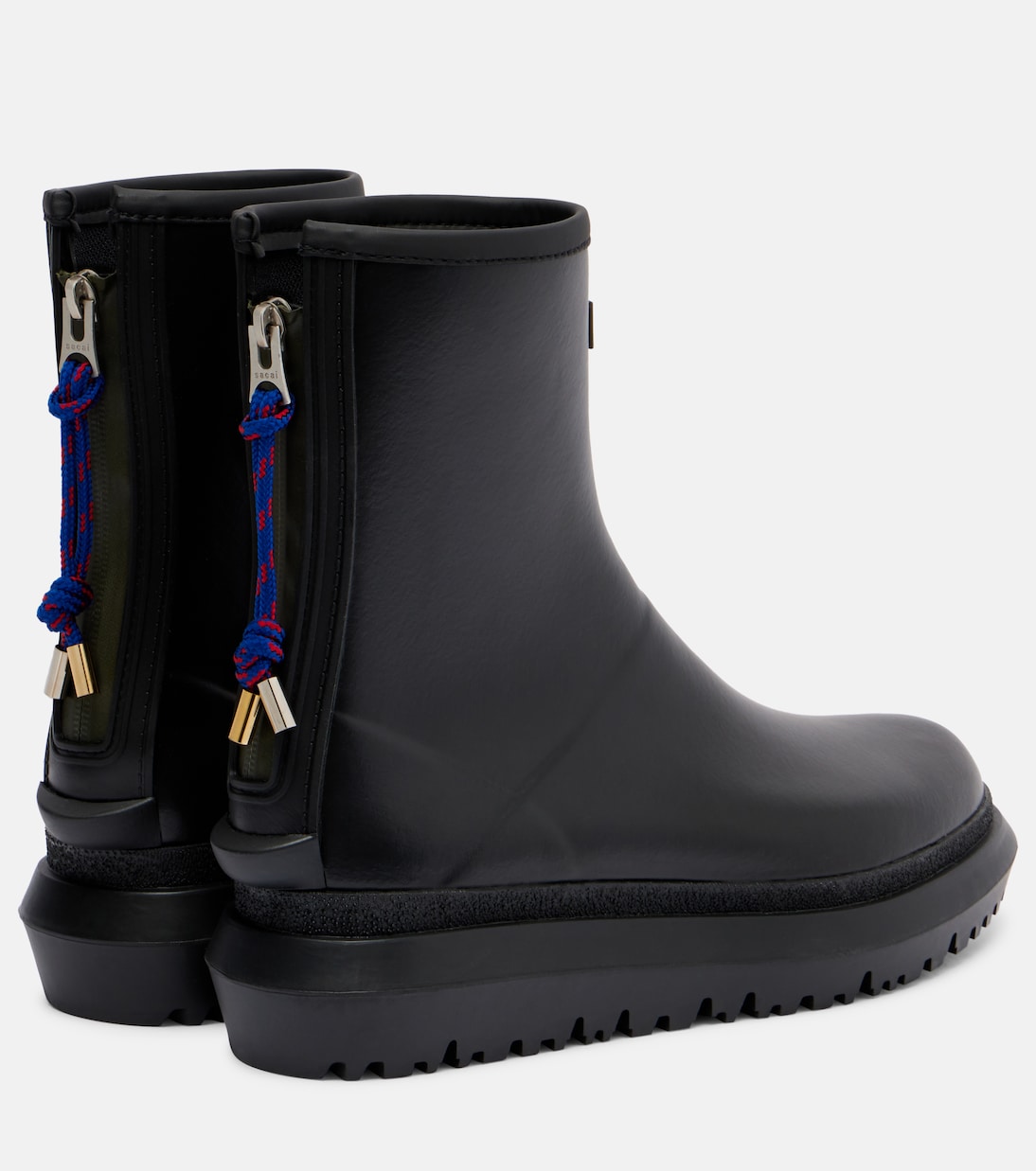 Logo ankle boots | Sacai