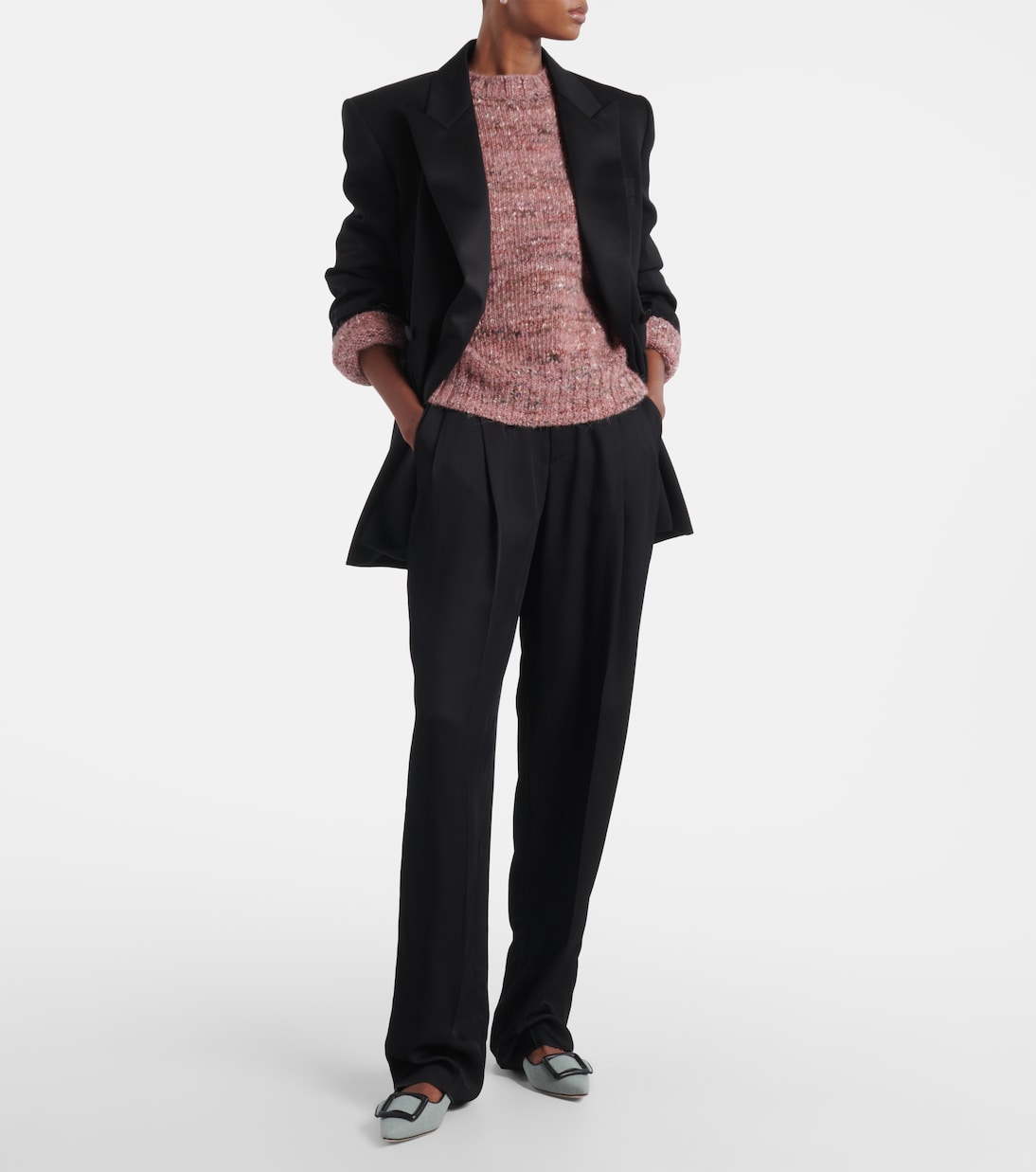 Maysale buckled ballet flats | Manolo Blahnik