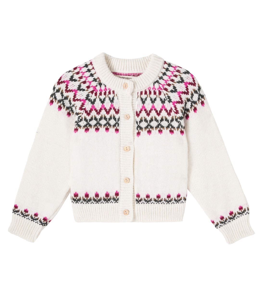 Baby Cardigan Wendy aus Jacquard | The New Society