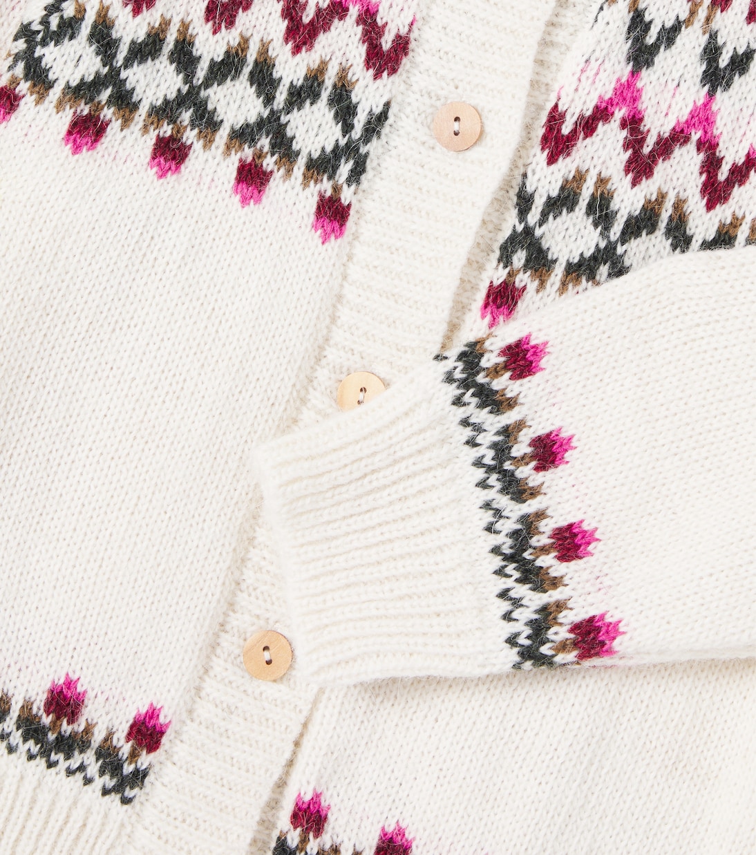 Baby Cardigan Wendy aus Jacquard | The New Society