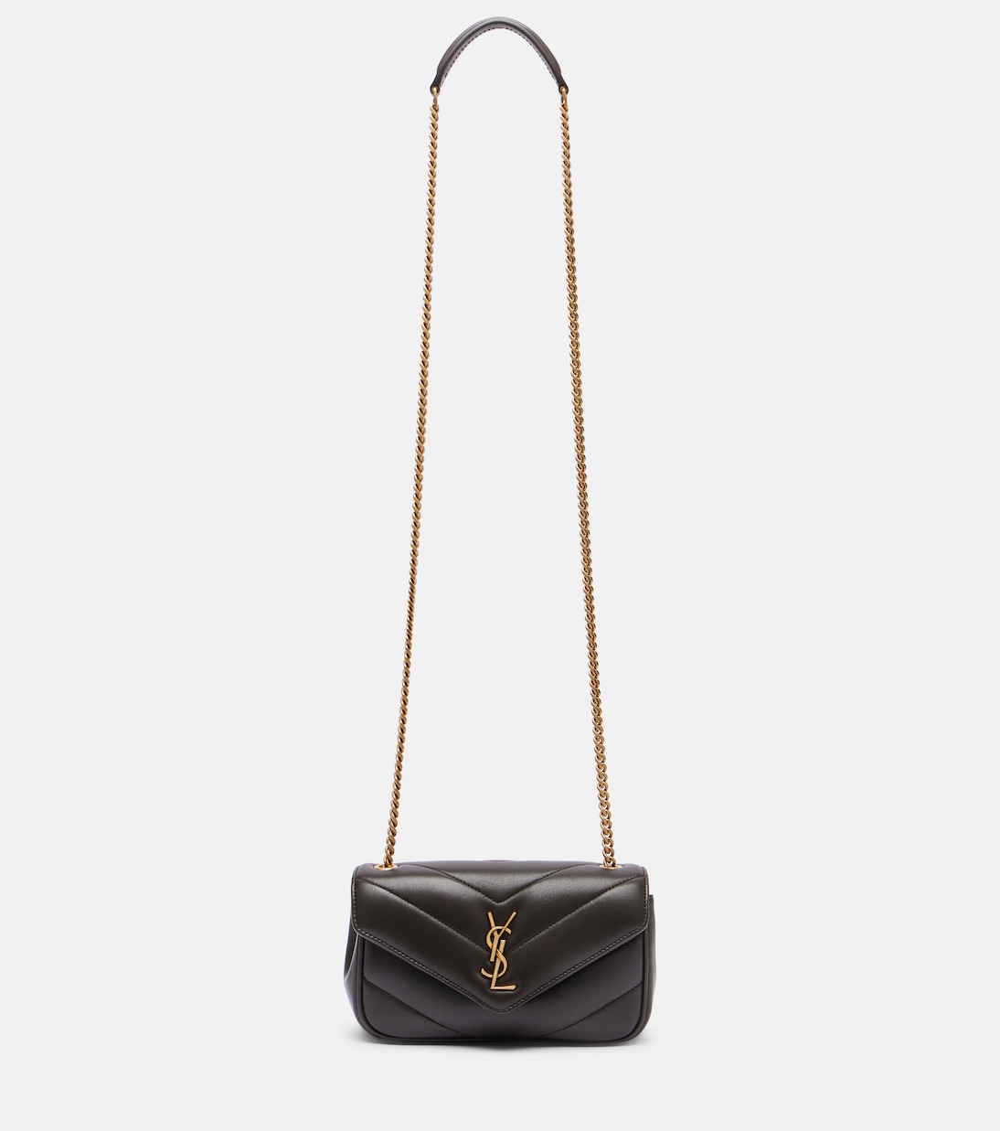 Schultertasche Loulou Mini aus Leder | Saint Laurent