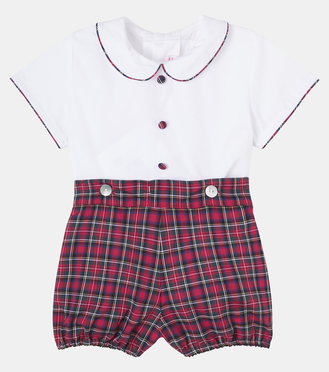 Baby Set Pablo aus Top und Shorts aus Baumwolle | La Coqueta