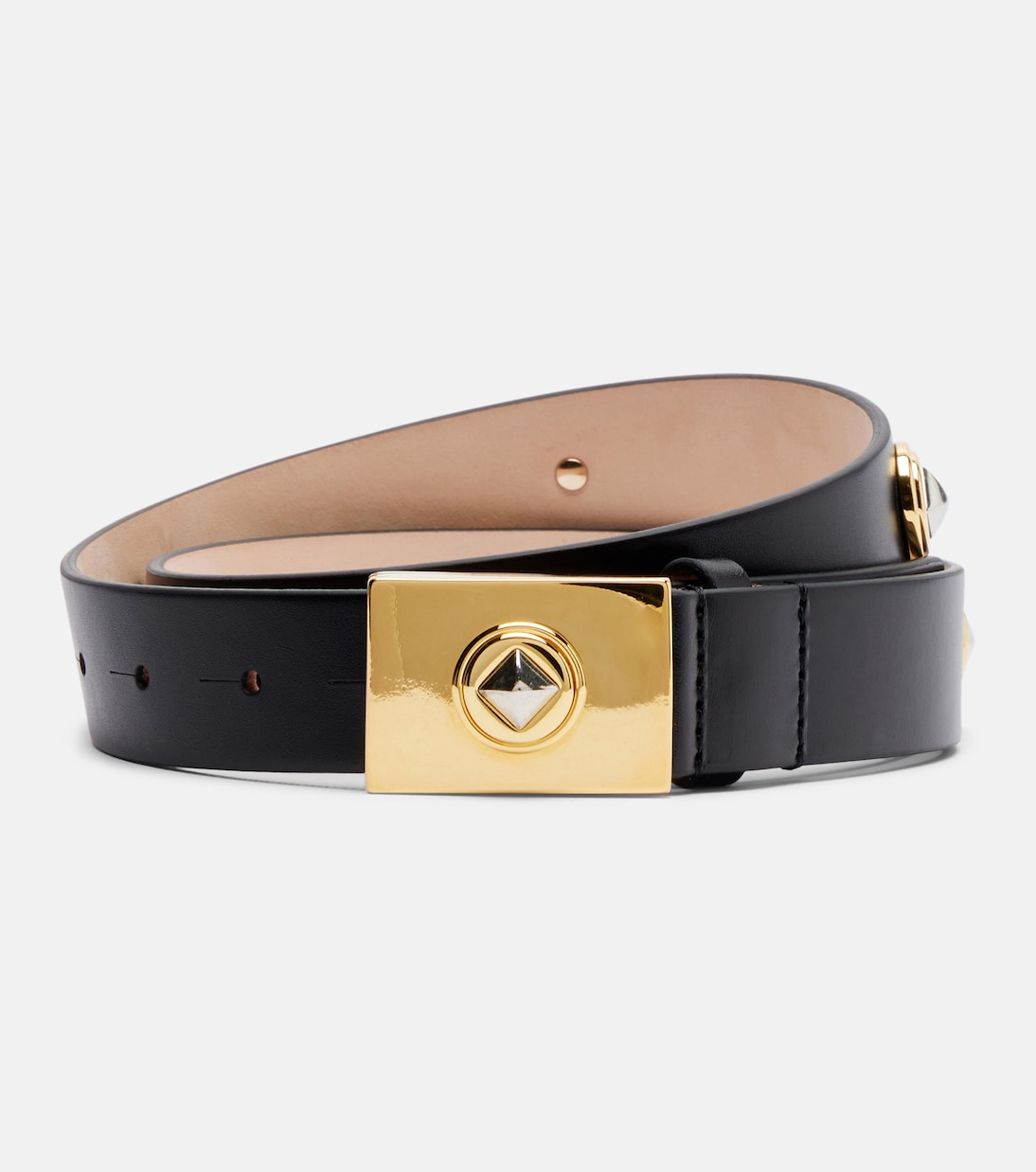 Medora studded leather belt | Déhanche