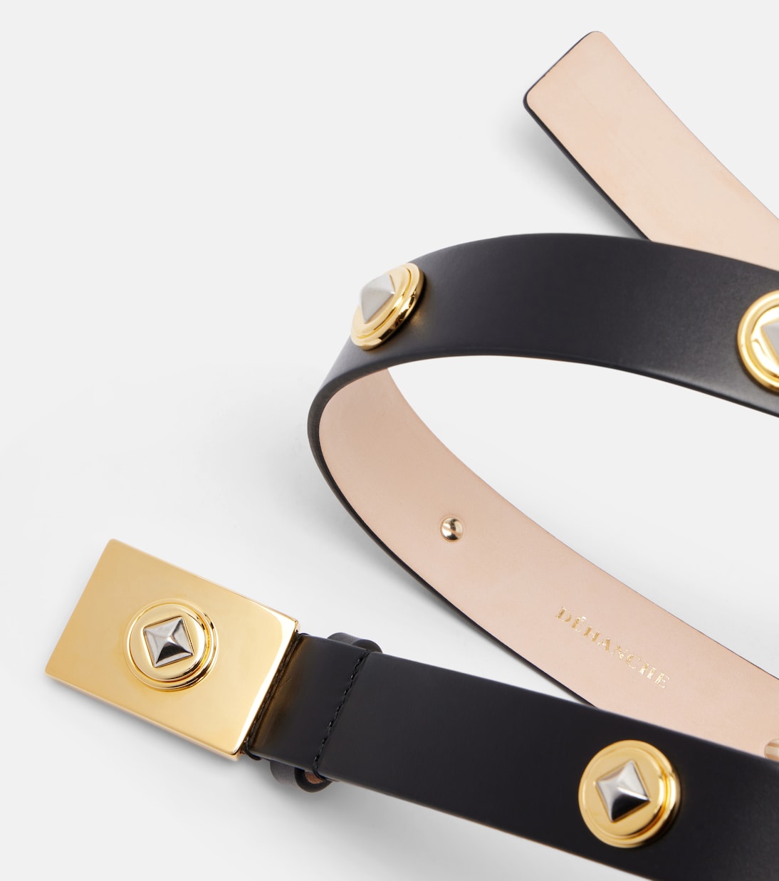 Medora studded leather belt | Déhanche