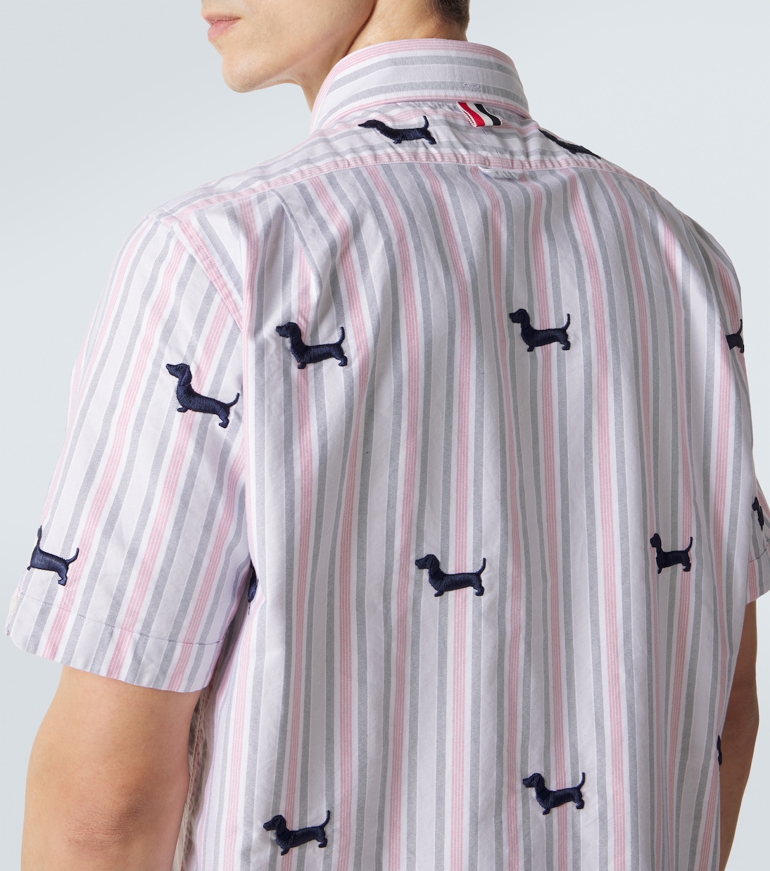 Striped cotton shirt | Thom Browne