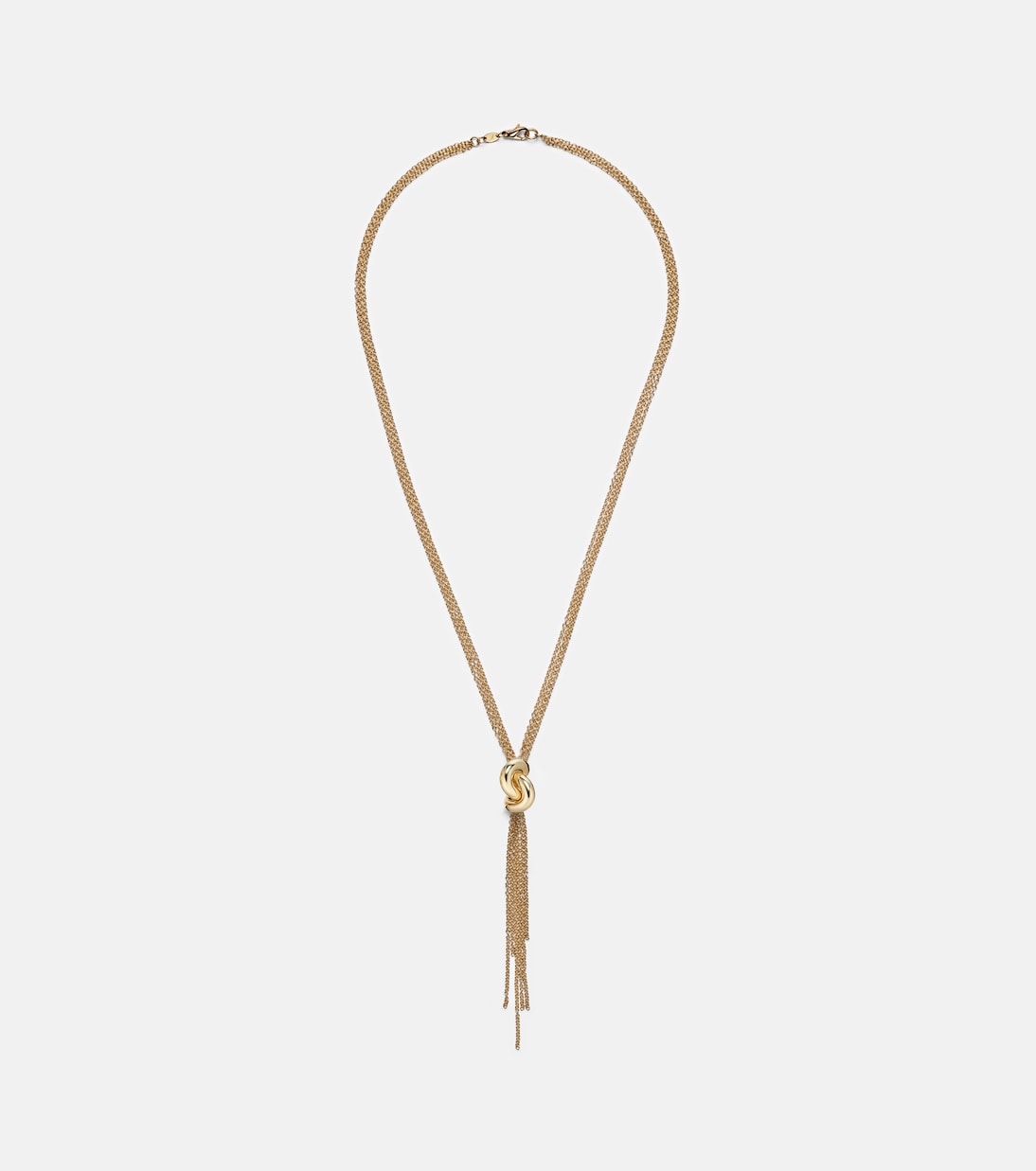 Legacy Knot Big 18kt gold necklace  | Engelbert