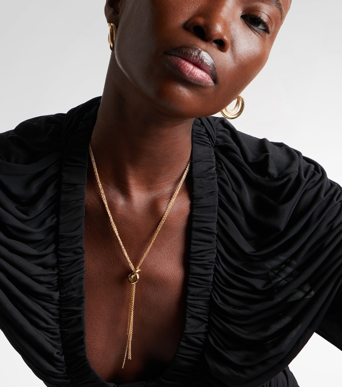 Legacy Knot Big 18kt gold necklace  | Engelbert