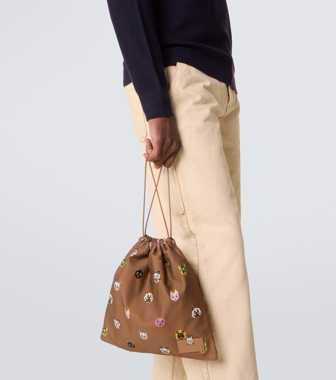 X Louis Wain Etui Cats mit Leder | Loewe