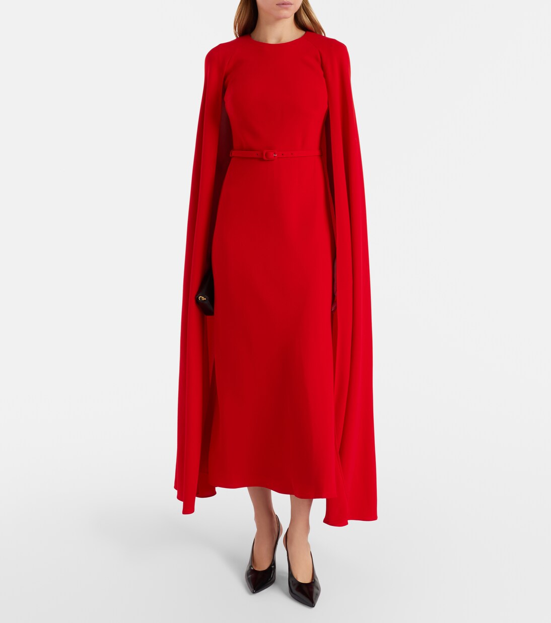 Caped cady gown | Roland Mouret