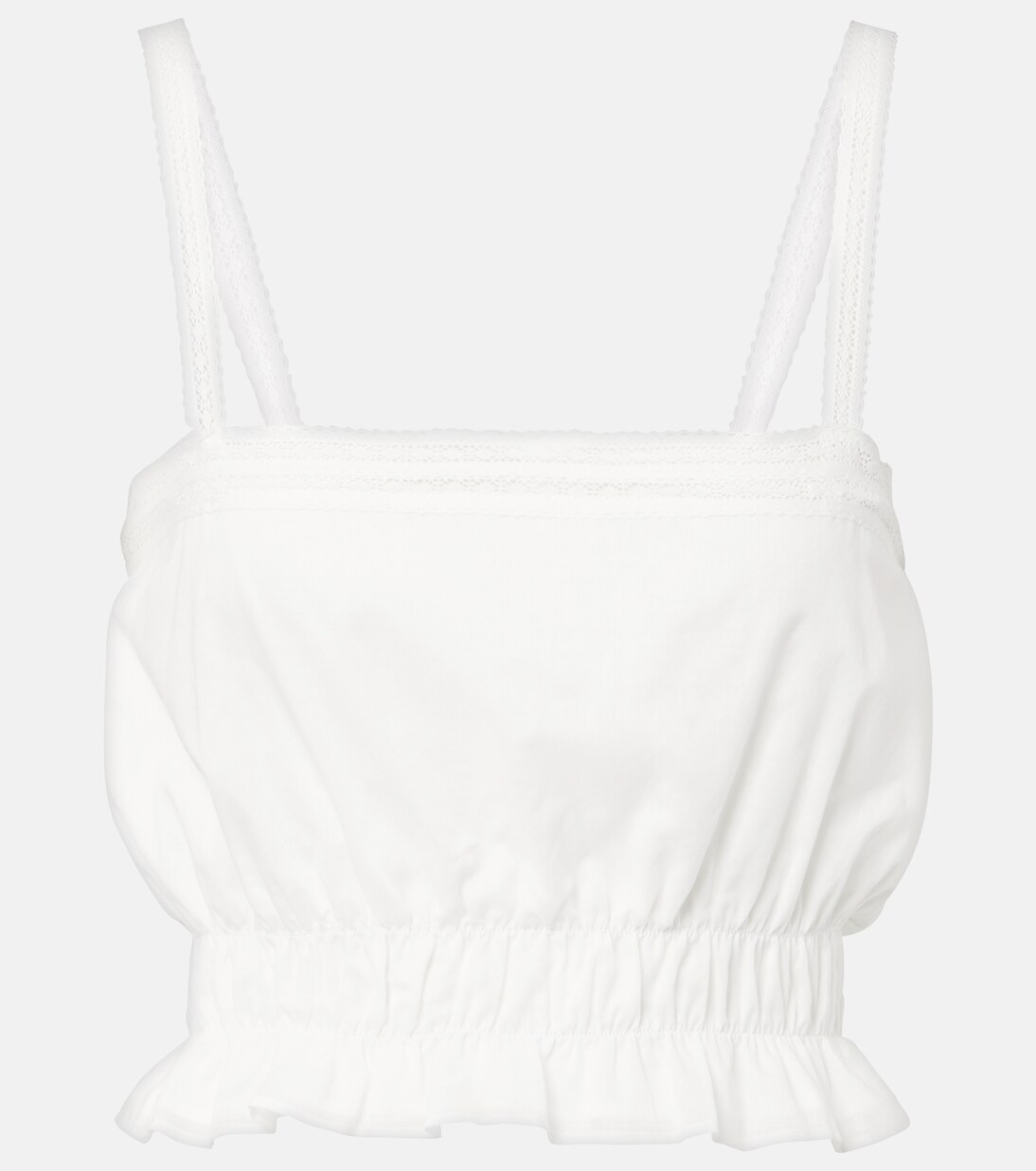 Venta cropped cotton top | Faithfull