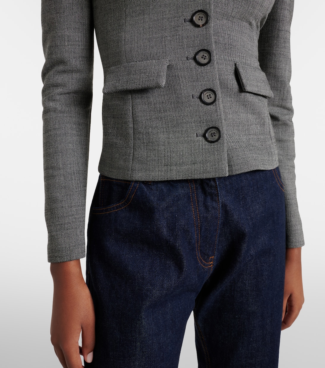 Wool-blend blazer | Magda Butrym