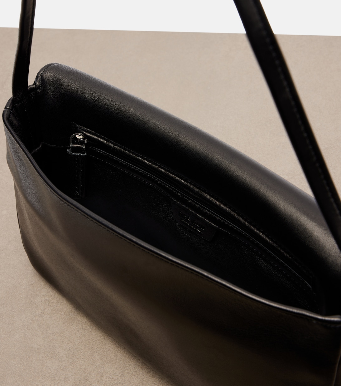 Nuance Small leather shoulder bag | The Row