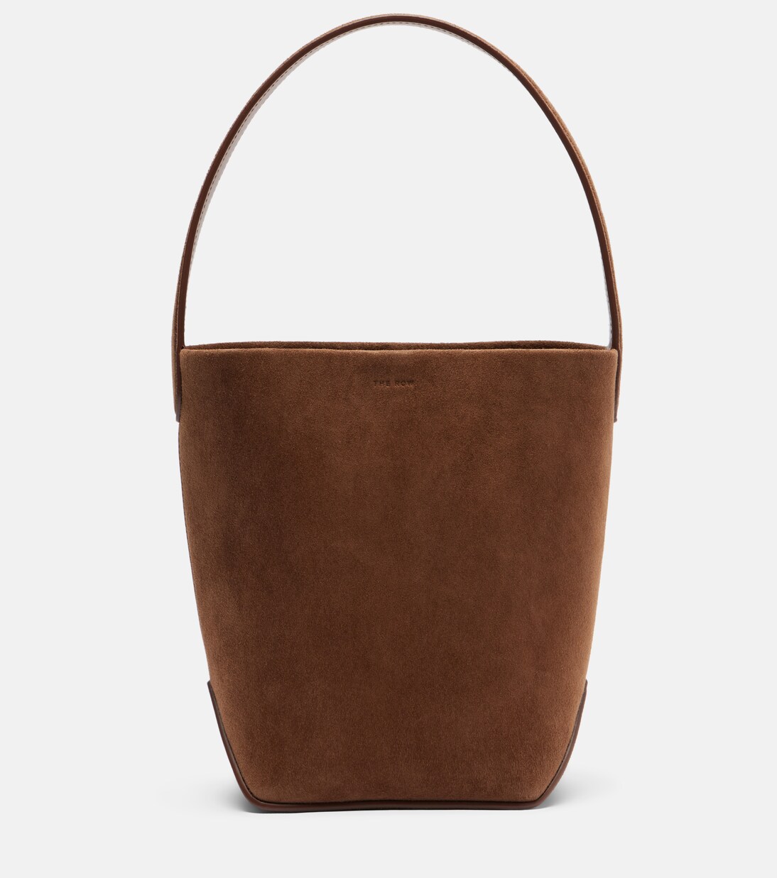 Park Edge N/S Small suede tote bag | The Row