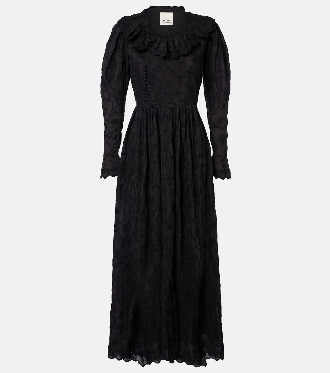 Zoen floral cotton and silk maxi dress | Isabel Marant